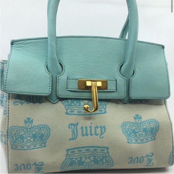 Juicy Couture Handbags - Juicy Couture satchel by P&G baby blue color